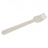 Birch wood fork - 160 mm - Pack of 100