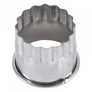 Round Fluted Stainless Steel Cutter - Ø 50 mm - Tellier