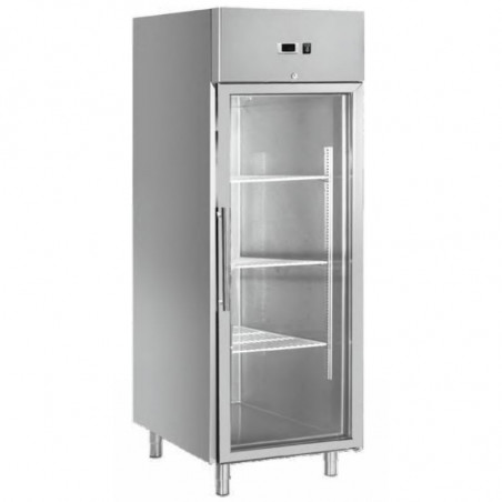 Armario Refrigerado Positivo con Puerta de Cristal - 650 L - Dynasteel