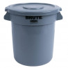 Collecteur Brute Gris- 37,9L - Rubbermaid