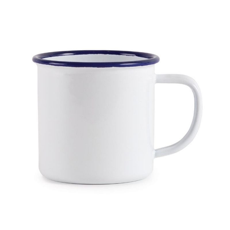 Mug en acier émaillé - Lot de 6 - Olympia - Fourniresto