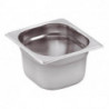 Bac Gastro GN 1/6 Inox - Profundidad 100 mm - 1,6 L - FourniResto
