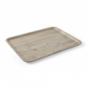 Melamine Printed Light Wood Service Tray - 350 x 240 mm