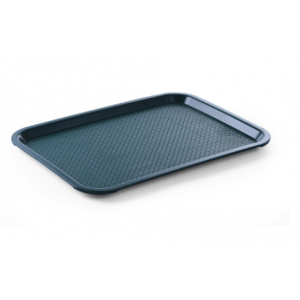 Plateau Rectangulaire Fast-Food Vert - 415 x 305 mm