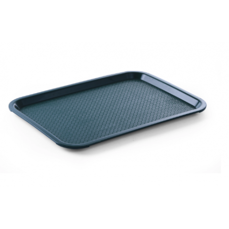 Bandejita rectangular para comida rápida - Modelo pequeño 265 x 345 mm - Verde