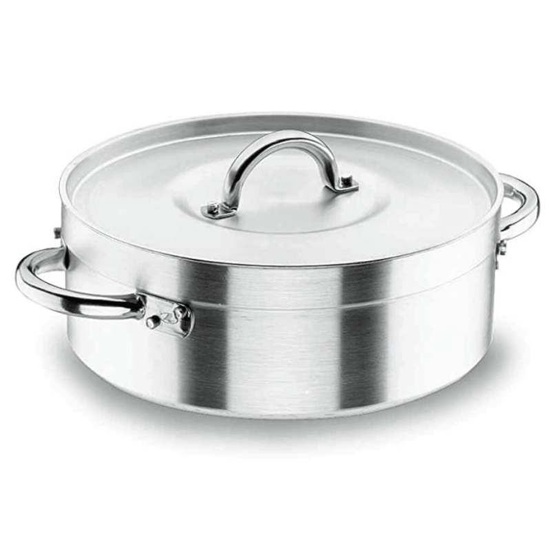 Braisera Profesional con Tapa - Chef-Aluminio - ø 34 cm