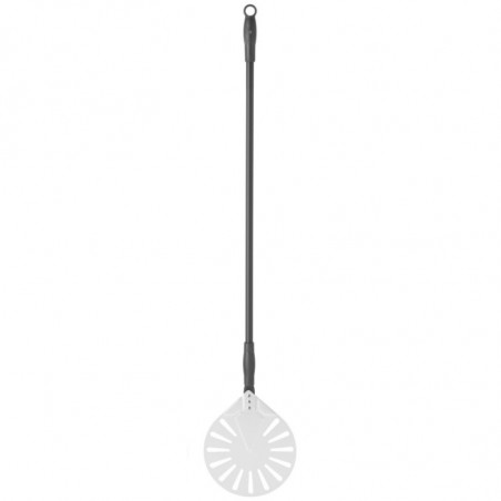 Perforated Round Pizza Peel - 1200 x 230 mm