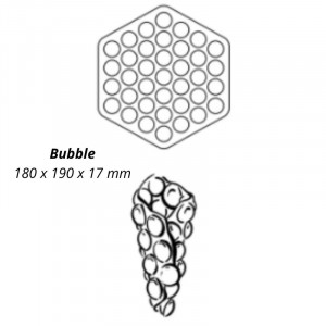 Gofrera Profesional Bubble 180° - Basculante Izquierda Derecha