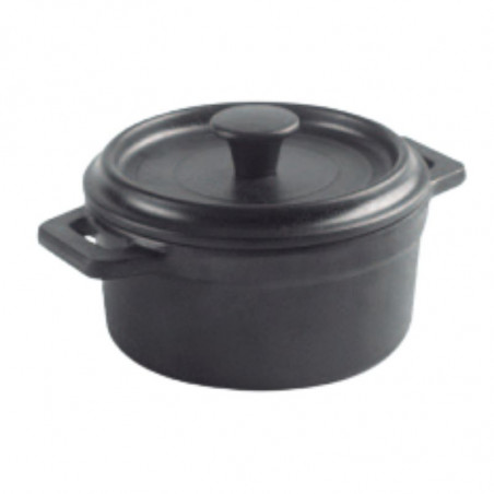 Mini-Cocotte de Melamina con Tapa - Ø 14 cm - 640 ml - Lacor