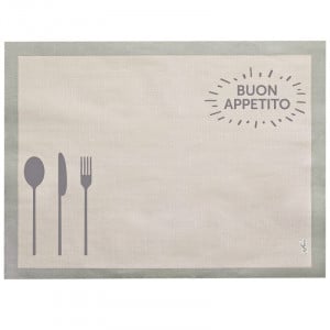 Set de mesa Buon Appetito en celulosa - 400 x 300 mm - Lote de 2000