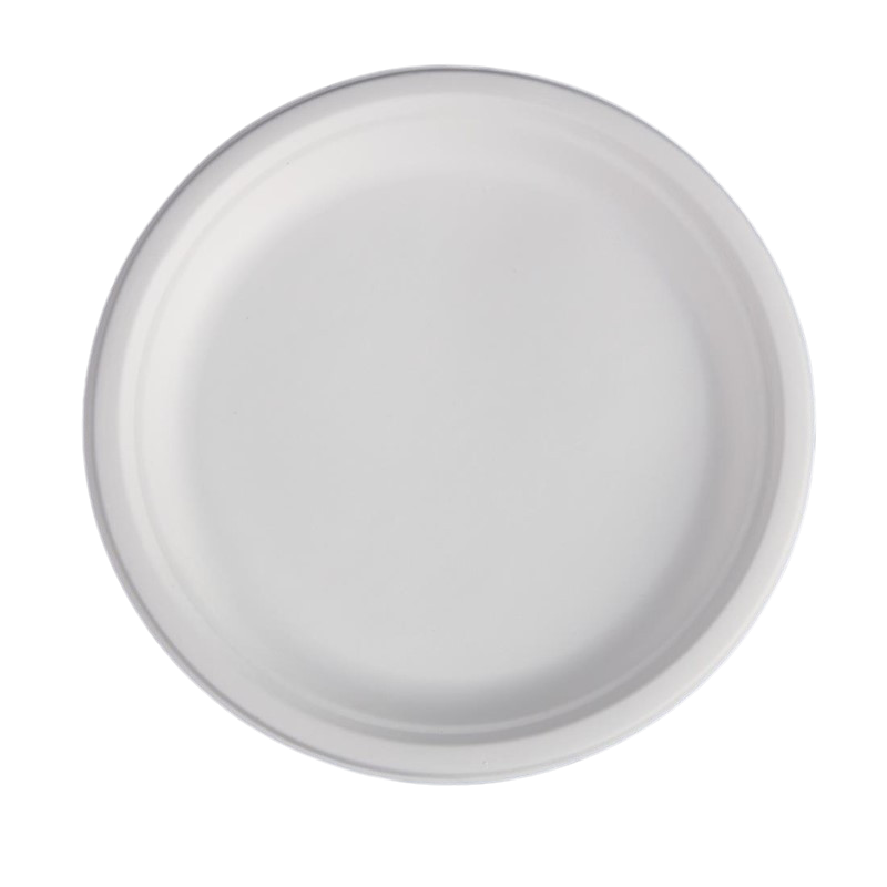 Platos Redondos de Bagazo - 26,1 cm - Lote de 50 - FourniResto