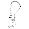 Dish Spray with Mixer and Wall-Mounted Gooseneck Faucet - Refurbished