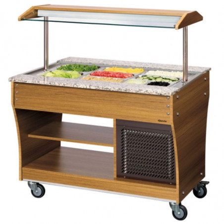 Buffet/Bar de Ensaladas Refrigerado - 3 x GN 1/1