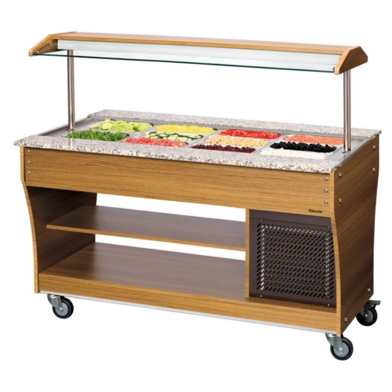 Buffet/Bar de Ensaladas Refrigerado - 4 x GN 1/1