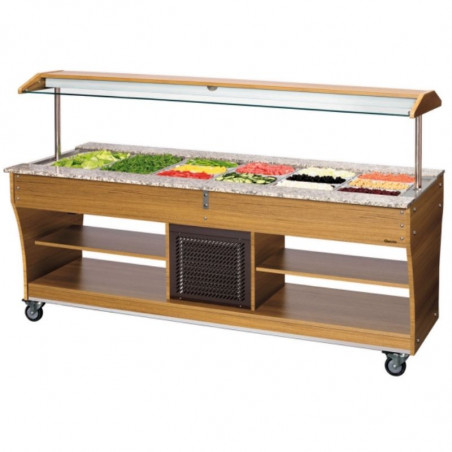 Buffet/Bar à Salades Réfrigéré - 6 x GN 1/1