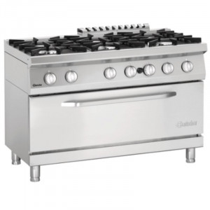 Fourneau 6 Fuegos con Gran Horno a Gas Serie 700