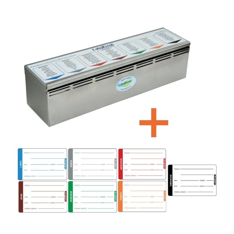 Kit de inicio Pro de caja y etiquetas de trazabilidad - Label Fresh