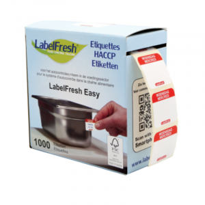 Etiqueta de trazabilidad Label FreshEasy - Miércoles - 30 x 25 mm - Lote de 1000 - LabelFresh