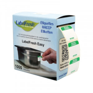 Etiqueta de trazabilidad Label FreshEasy - Viernes - 30 x 25 mm - Lote de 1000 - LabelFresh