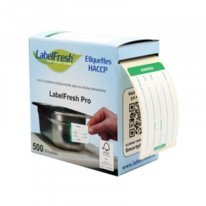 Etiqueta de trazabilidad LabelFresh Pro - Viernes - 70 x 45 mm - Lote de 500 - LabelFresh