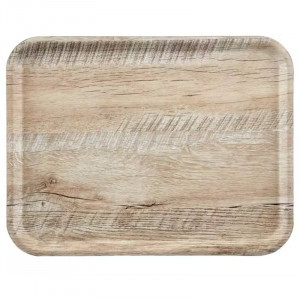 Plateau Rectangulaire Madeira - Roble Claro - 280 x 200 mm - CAMBRO