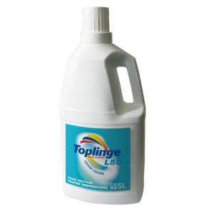 Detergente líquido concentrado L50 - Perfume Jardín Florido - 5 L - Toplinge