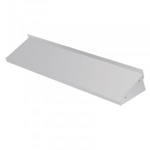 Estantería de pared de acero inoxidable L 1200mm - Vogue