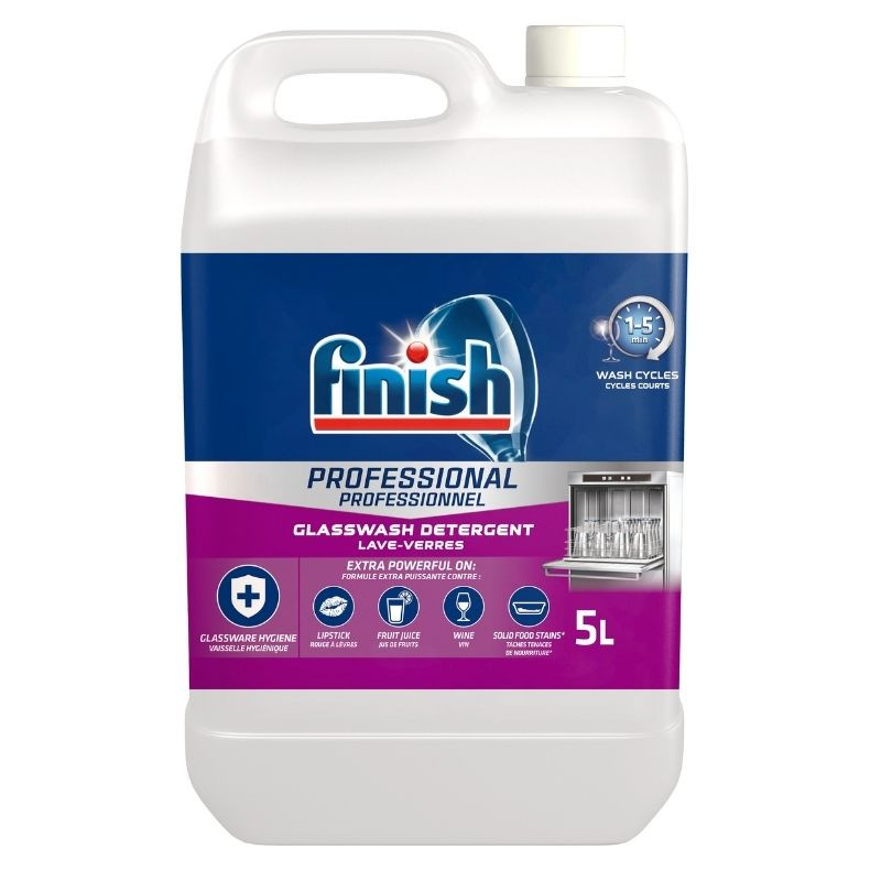 Líquido Desengrasante para Lavavajillas Automático - 5 L - Finish