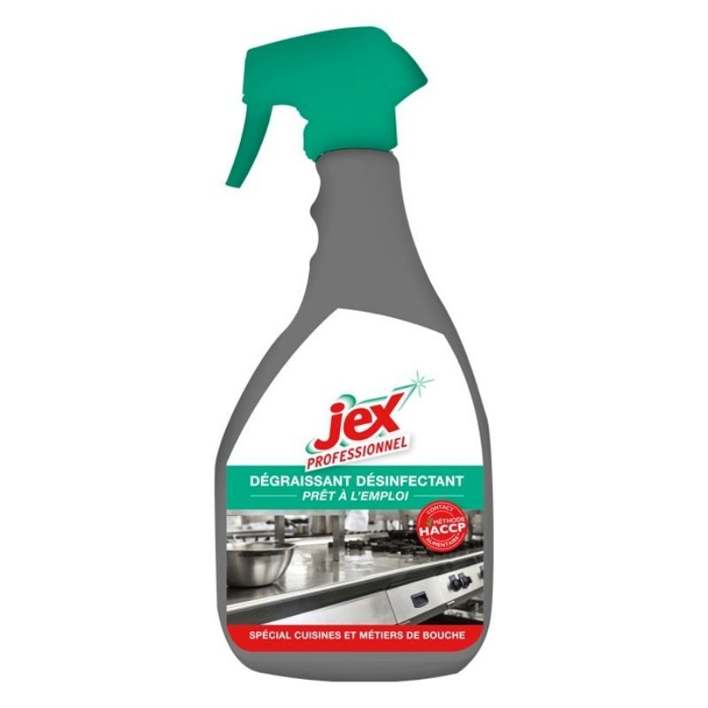 Spray Desengrasante Desinfectante - 1 L - Lote de 2 - Jex