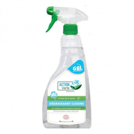 Gel Desengrasante en Spray para Cocina - 750 ml - Acción Verde