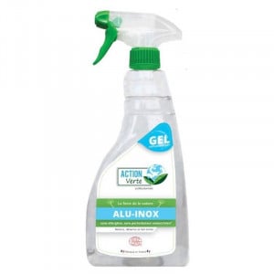 Gel Limpiador Desengrasante en Spray para Acero Inoxidable y Aluminio - 750 ml - Acción Verde