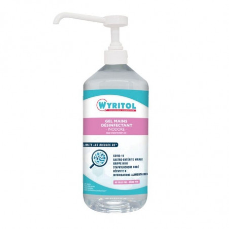 Gel Hidroalcohólico - Frasco con bomba - 1 L - Wyritol