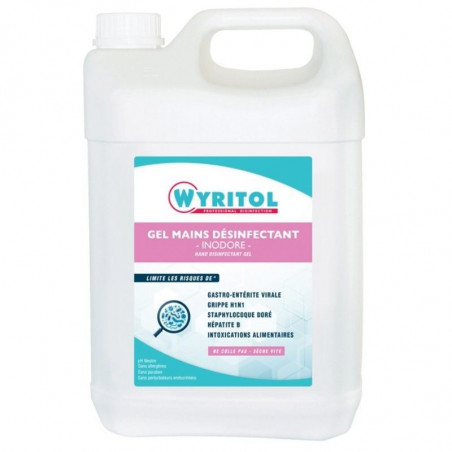 Gel Hidroalcohólico - 5 L - Wyritol