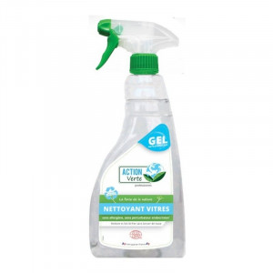 Gel Limpiador en Spray para Ventanas - 750 ml - Acción Verde