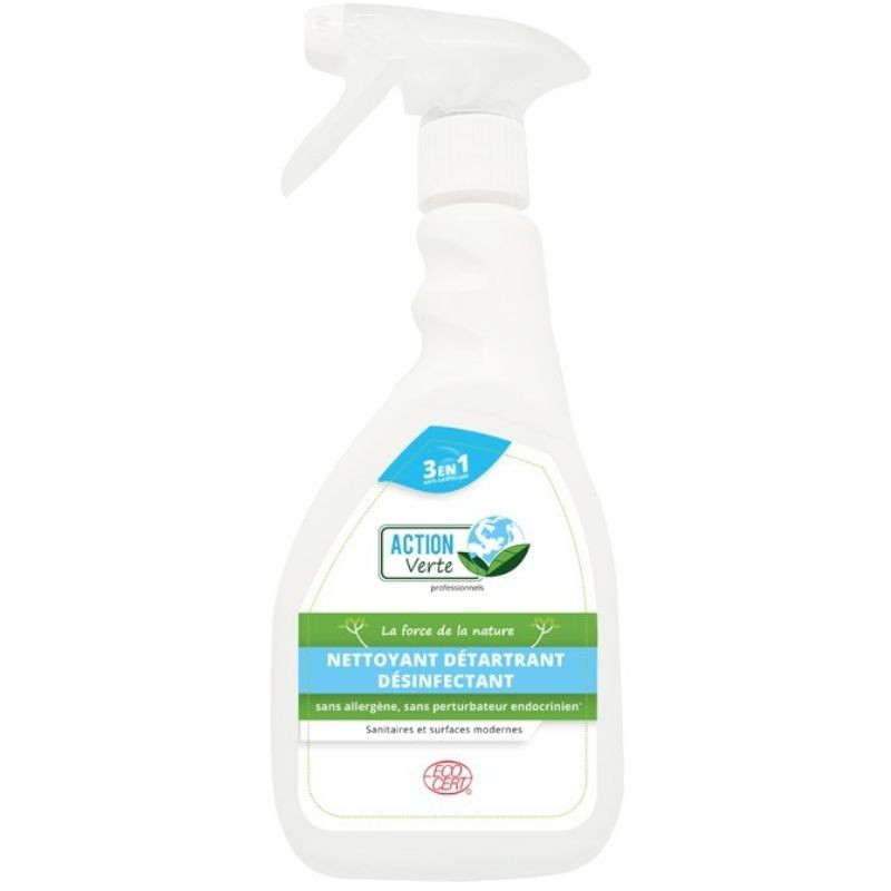 Limpiador desincrustante y desinfectante en spray - 500 ml - Acción Verde