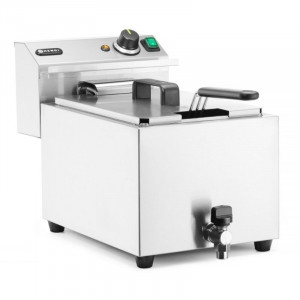 Fryer with Drain Tap Profi Line - 10 L - Hendi