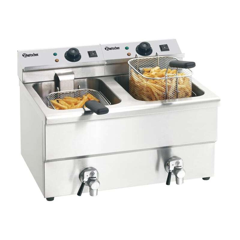 Freidora de comida rápida II 2x8 L