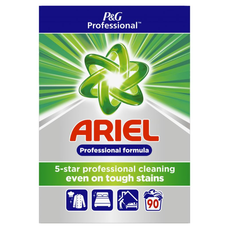 Detergente en Polvo Profesional - 90 Lavados - Ariel Professional