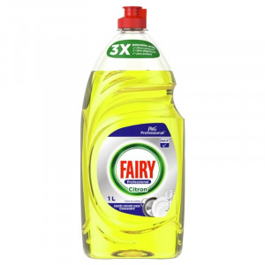 Detergente para vajillas concentrado clásico de limón - 1 L - Fairy Professional