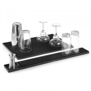 Alfombrilla de bar de goma - Marca HENDI - Fourniresto