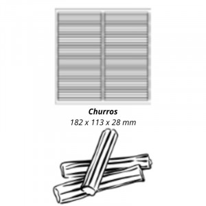 Professional Waffle Maker with 180° Opening - Left Right Tilt - Churros - Krampouz