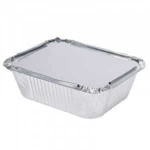 Bandeja de aluminio con tapa "Combi Pack" - 450 ml - Lote de 100