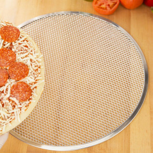 Placa para Pizza Perforada Ø 350 mm Aluminio — Pro