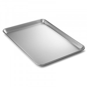 Placa de presentación de aluminio Dynasteel - 330 x 457 mm, ideal para profesionales culinarios.