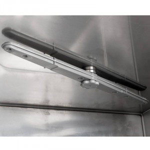 Lavavasos Profesional con Dosificador de Líquido de Enjuague y Detergente - 35 x 35 cm