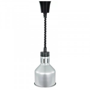 Pro Heat Lamp 250 W Ø 175 mm Stainless Steel Look