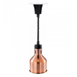 Lampe Chauffante Pro 250 W Ø 175 mm Cuivrée | Dynasteel