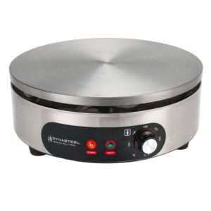 Crêpière Électrique Pro Ø 400 mm 3000 W — Placa de Hierro Fundido