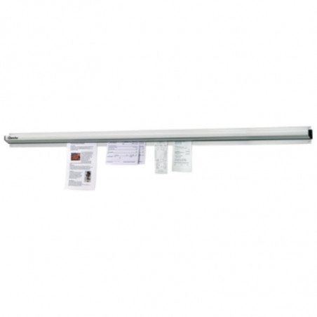 Pinza Porta-Clips de Pared de Aluminio - 910 mm - Bartscher