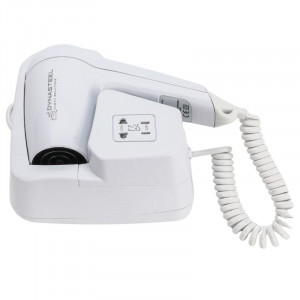 Secador de Pelo de Pared 1100 W Blanco — Hotel & Spa